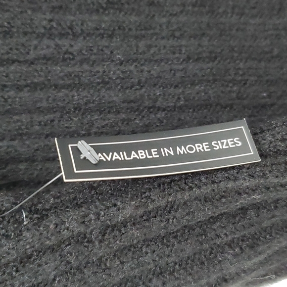 Women's Leith Mock Neck Sweater, Size Large - Black - Picture 8 of 9